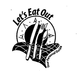 LET'S EAT OUT YOUR PERSONAL GUIDE logo