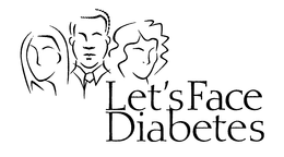 LET'S FACE DIABETES logo