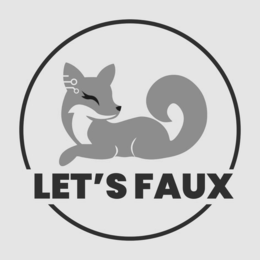 LET'S FAUX logo