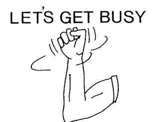 LET'S GET BUSY logo