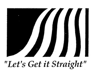 "LET'S GET IT STRAIGHT" logo