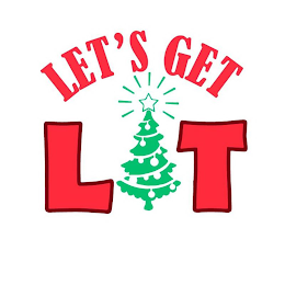 LET'S GET LIT logo