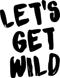 LET'S GET WILD logo