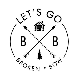 LET'S GO BROKEN · BOW B B logo
