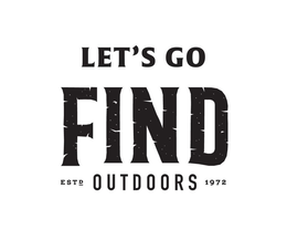 LET'S GO FIND OUTDOORS ESTD 1972 logo