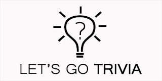 LET'S GO TRIVIA ? logo