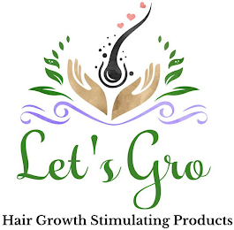 LET'S GRO HAIR GROWTH STIMULATING PRODUCTS logo