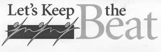LET'S KEEP THE BEAT logo
