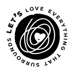 LET'S LOVE EVERYTHING THAT SURROUNDS logo