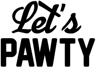 LET'S PAWTY logo