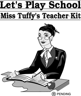 LET'S PLAY SCHOOL MISS TUFFY'S TEACHER KIT logo