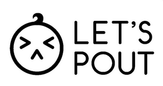 LET'S POUT logo