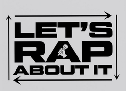 LET'S RAP ABOUT IT logo