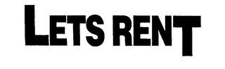 LETS RENT logo