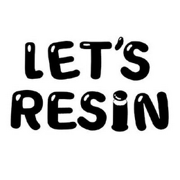 LET'S RESIN logo