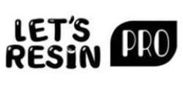 LET'S RESIN PRO logo