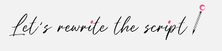 LET'S REWRITE THE SCRIPT logo
