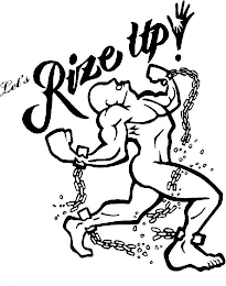 LET'S RIZE UP logo