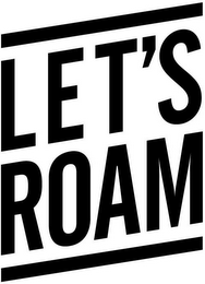 LET'S ROAM logo