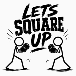 LETS SQUARE UP logo