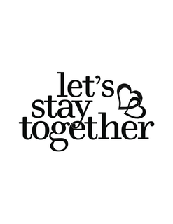 LET'S STAY TOGETHER logo