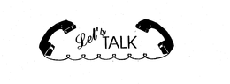 LET'S TALK logo