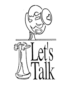 LET'S TALK logo