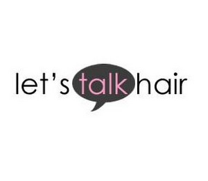 LET'S TALK HAIR logo