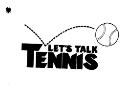 LET'S TALK TENNIS logo