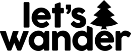 LET'S WANDER logo