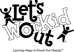 LET'S WORKID OUT LEARNING WAYS TO KNOCK OUT OBESITY logo