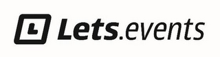 LETS.EVENTS L logo