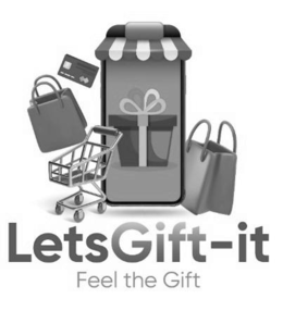LETSGIFT-IT FEEL THE GIFT logo