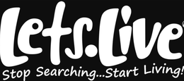 LETS.LIVE STOP SEARCHING... START LIVING! logo