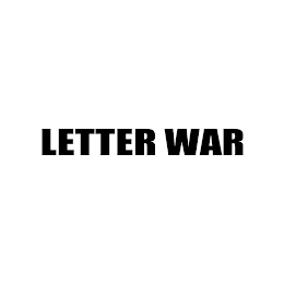 LETTER WAR logo