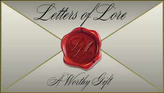 LETTERS OF LORE LL A WORTHY GIFT logo