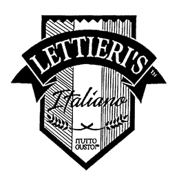 LETTIERI'S ITALIANO TUTTO GUSTO logo