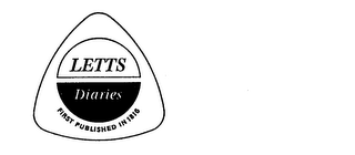 LETTS DIARIES FIRST IN 1816 logo