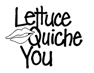 LETTUCE QUICHE YOU logo