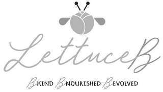 LETTUCEB B KIND B NOURISHED B EVOLVED logo