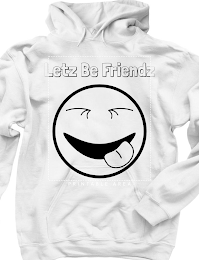 LETZ BE FRIENDZ logo