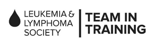 LEUKEMIA & LYMPHOMA SOCIETY TEAM IN TRAINING logo