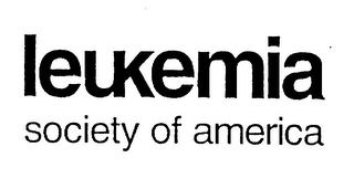 LEUKEMIA SOCIETY OF AMERICA logo