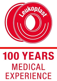 LEUKOPLAST 100 YEARS MEDICAL EXPERIENCE logo