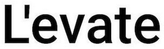 L'EVATE logo
