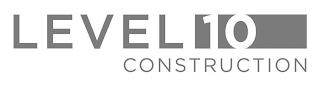 LEVEL 10 CONSTRUCTION logo