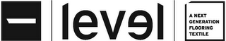 LEVEL A NEXT GENERATION FLOORING TEXTILE logo