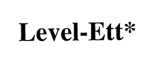 LEVEL-ETT* logo