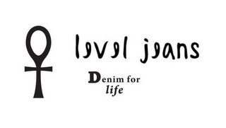 LEVEL JEANS DENIM FOR LIFE logo