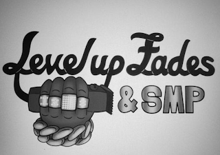 LEVEL UP FADES & SMP logo